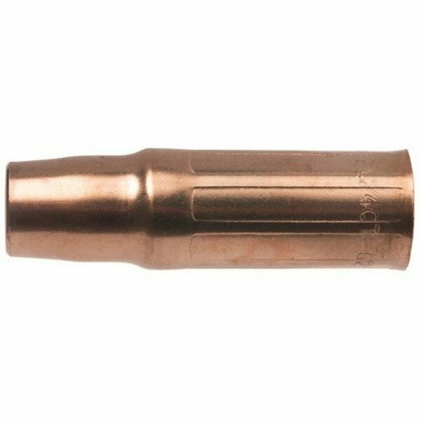 Tweco Nozzle, EL24I, 3/8 Inch Bore, 3.25 Inch L 1260-1606